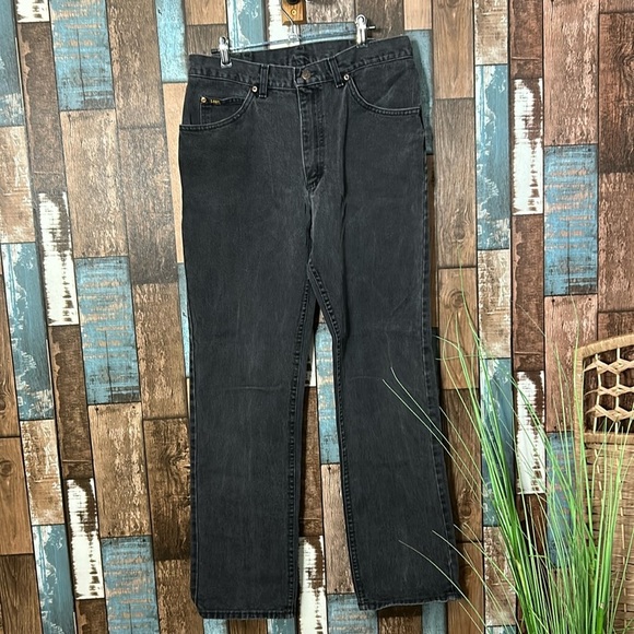 Lee Other - Lee 34x32 black thick denim jeans